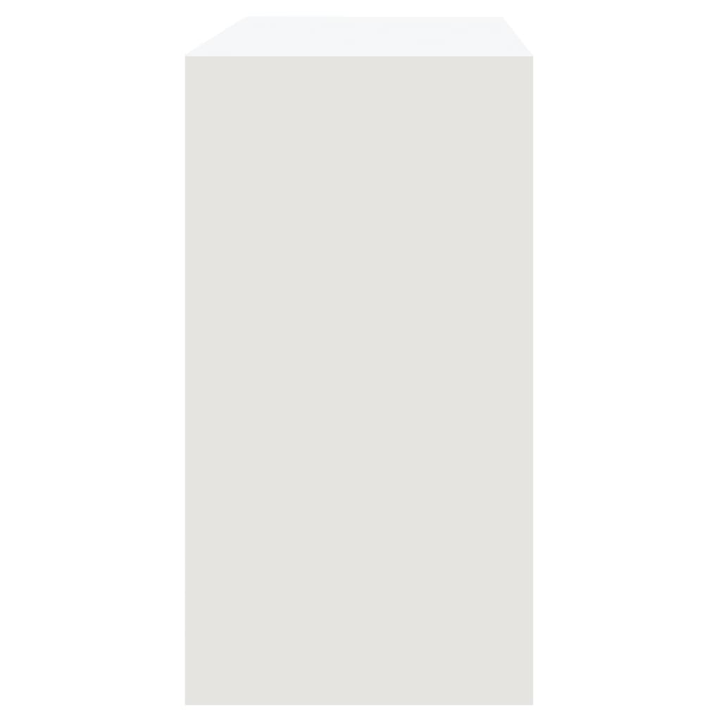 vidaXL Masă consolă, alb, 89x41x76,5 cm, lemn prelucrat vidaXL Masă consolă, alb, 89x41x76,5 cm, lemn prelucrat