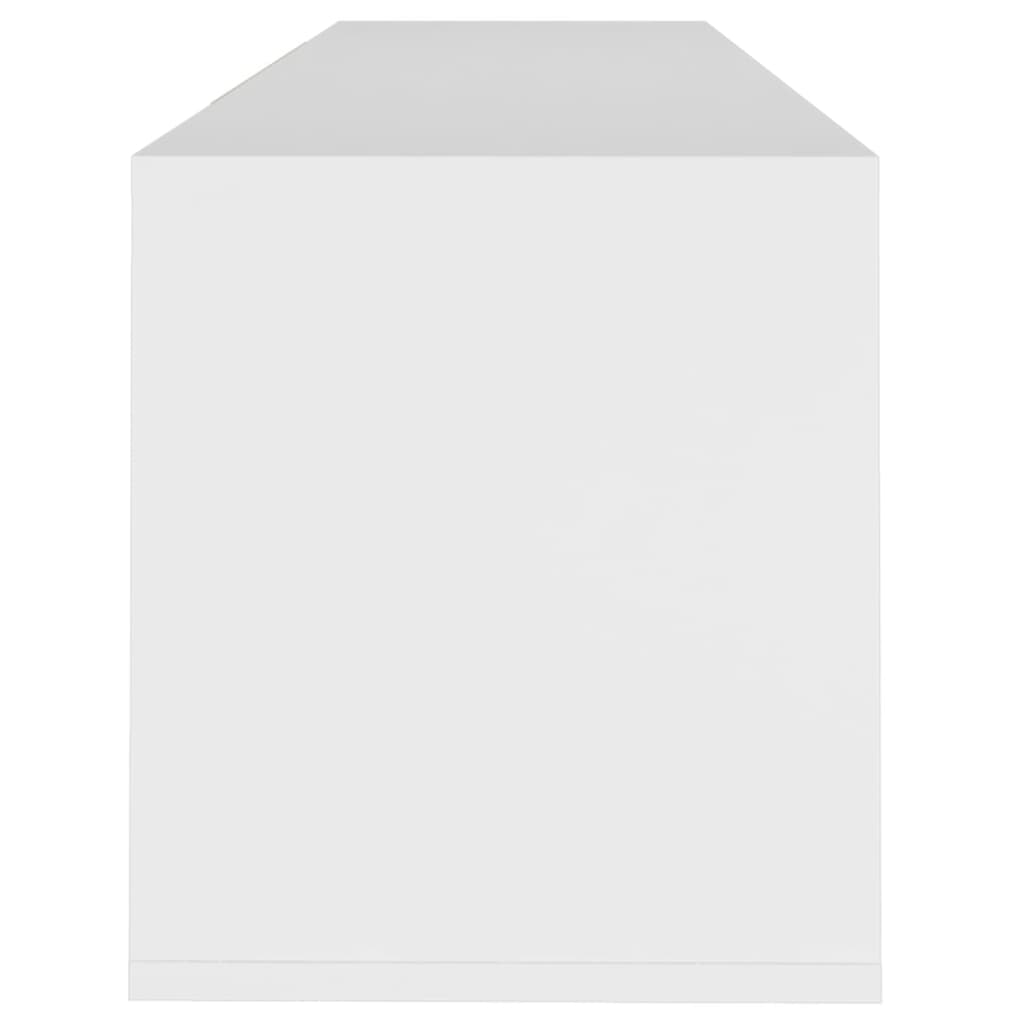 vidaXL Comodă TV, alb, 120x30x40,5 cm, lemn prelucrat