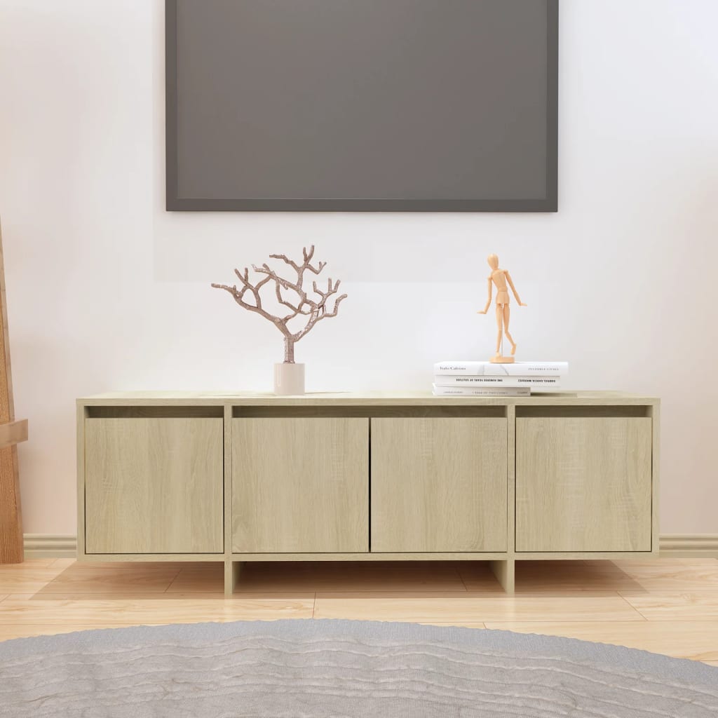 vidaXL Comodă TV, stejar sonoma, 120x30x40,5 cm, PAL vidaXL Comodă TV, stejar sonoma, 120x30x40,5 cm, PAL