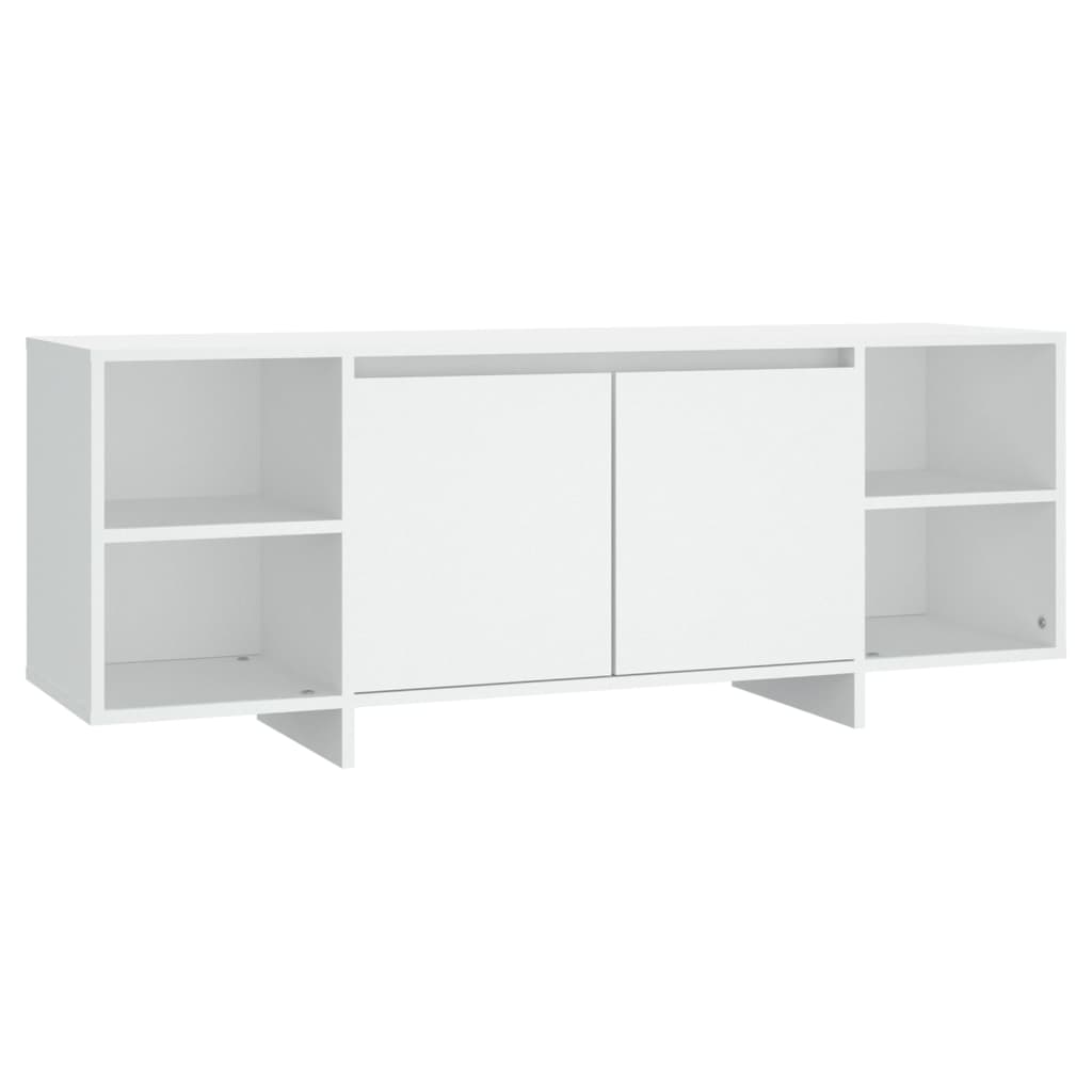 vidaXL Comodă TV, alb, 130x35x50 cm, PAL