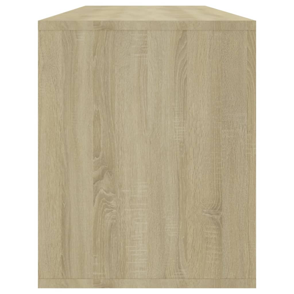 vidaXL Comodă TV, stejar sonoma, 130x35x50 cm, PAL vidaXL Comodă TV, stejar sonoma, 130x35x50 cm, PAL