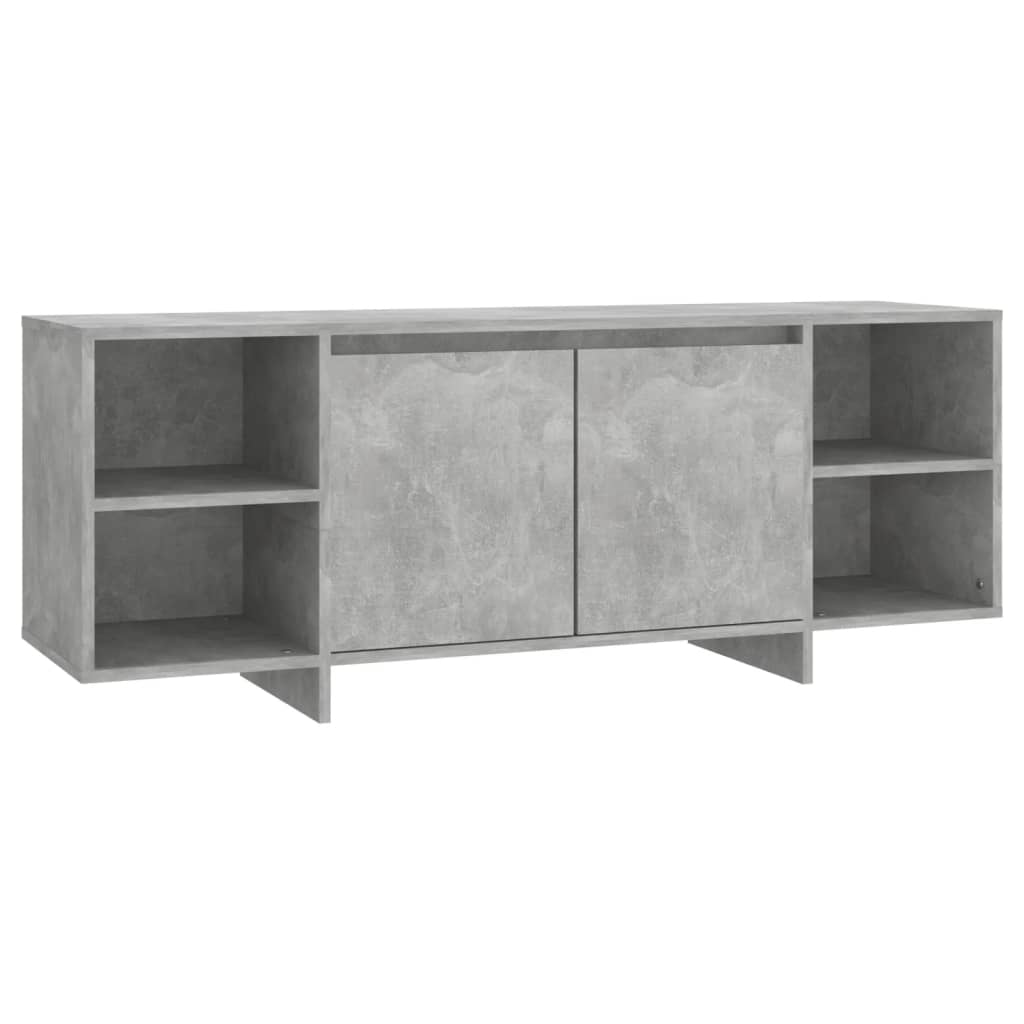 vidaXL Comodă TV, gri beton, 130x35x50 cm, PAL vidaXL Comodă TV, gri beton, 130x35x50 cm, PAL