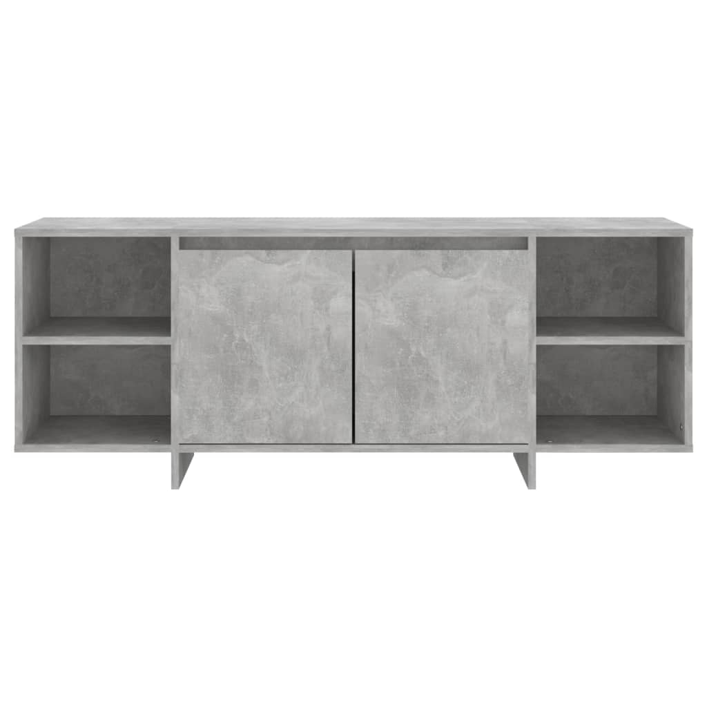 vidaXL Comodă TV, gri beton, 130x35x50 cm, PAL vidaXL Comodă TV, gri beton, 130x35x50 cm, PAL