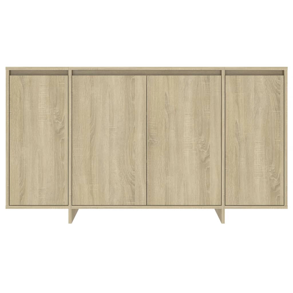 vidaXL Servantă, stejar sonoma, 135x41x75 cm, PAL