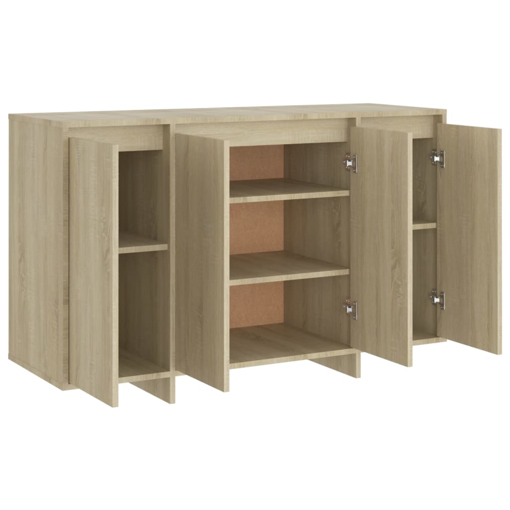 vidaXL Servantă, stejar sonoma, 120x41x75 cm, PAL vidaXL Servantă, stejar sonoma, 120x41x75 cm, PAL