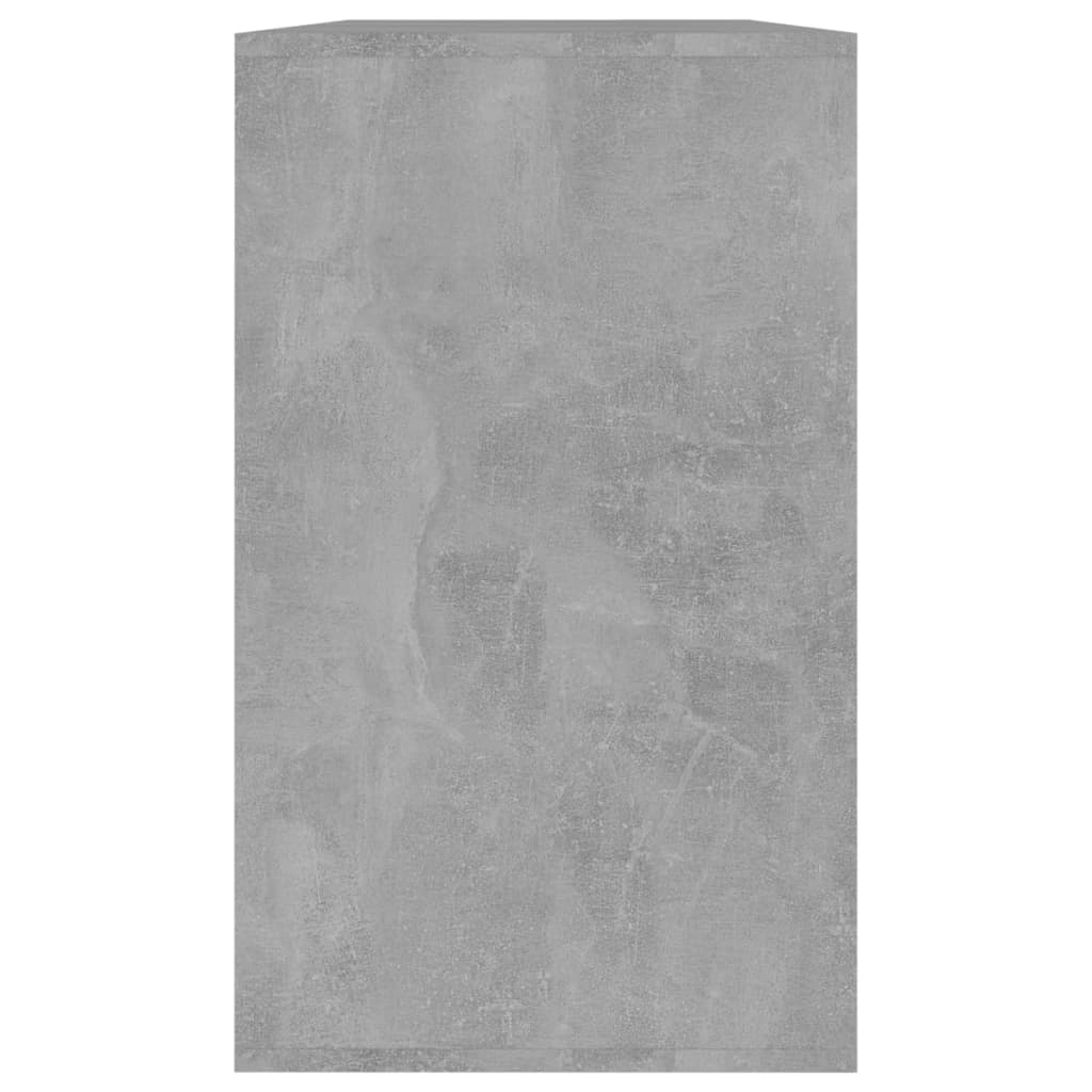 vidaXL Servantă, gri beton, 120x41x75 cm, PAL