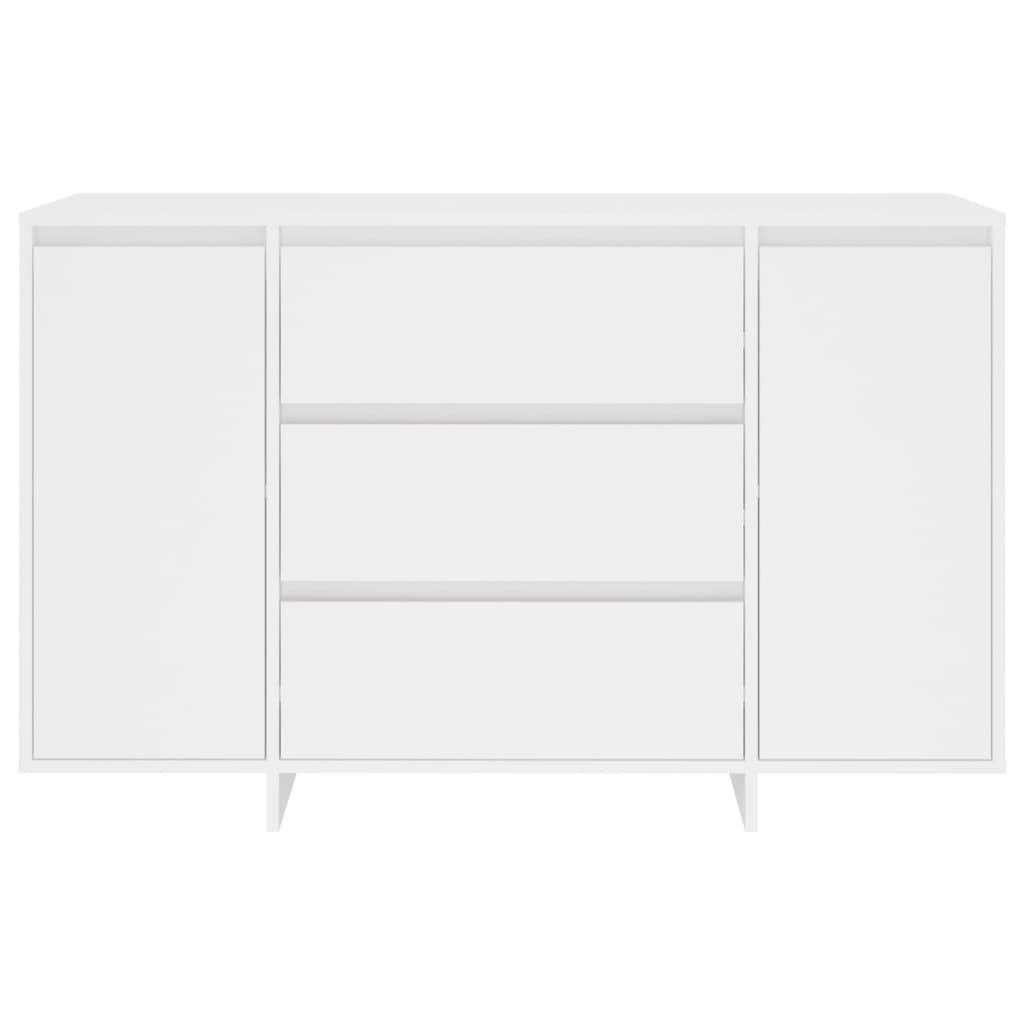 vidaXL Servantă cu 3 sertare, alb, 120x41x75 cm, PAL