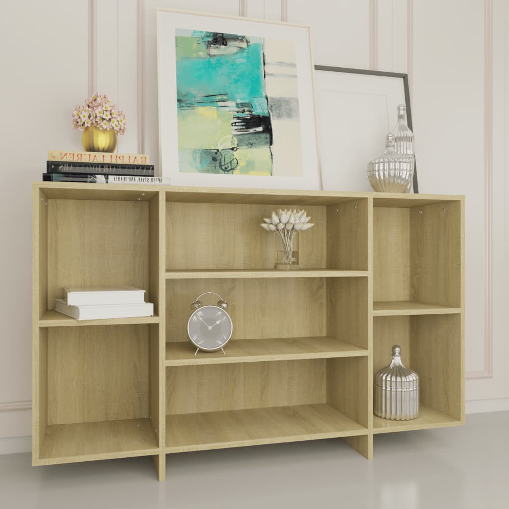 vidaXL Servantă, stejar sonoma, 120x30x75 cm, PAL vidaXL Servantă, stejar sonoma, 120x30x75 cm, PAL