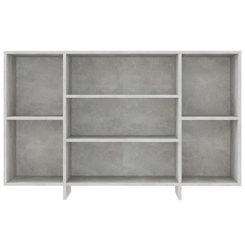 vidaXL Servantă, gri beton, 120x30x75 cm, PAL