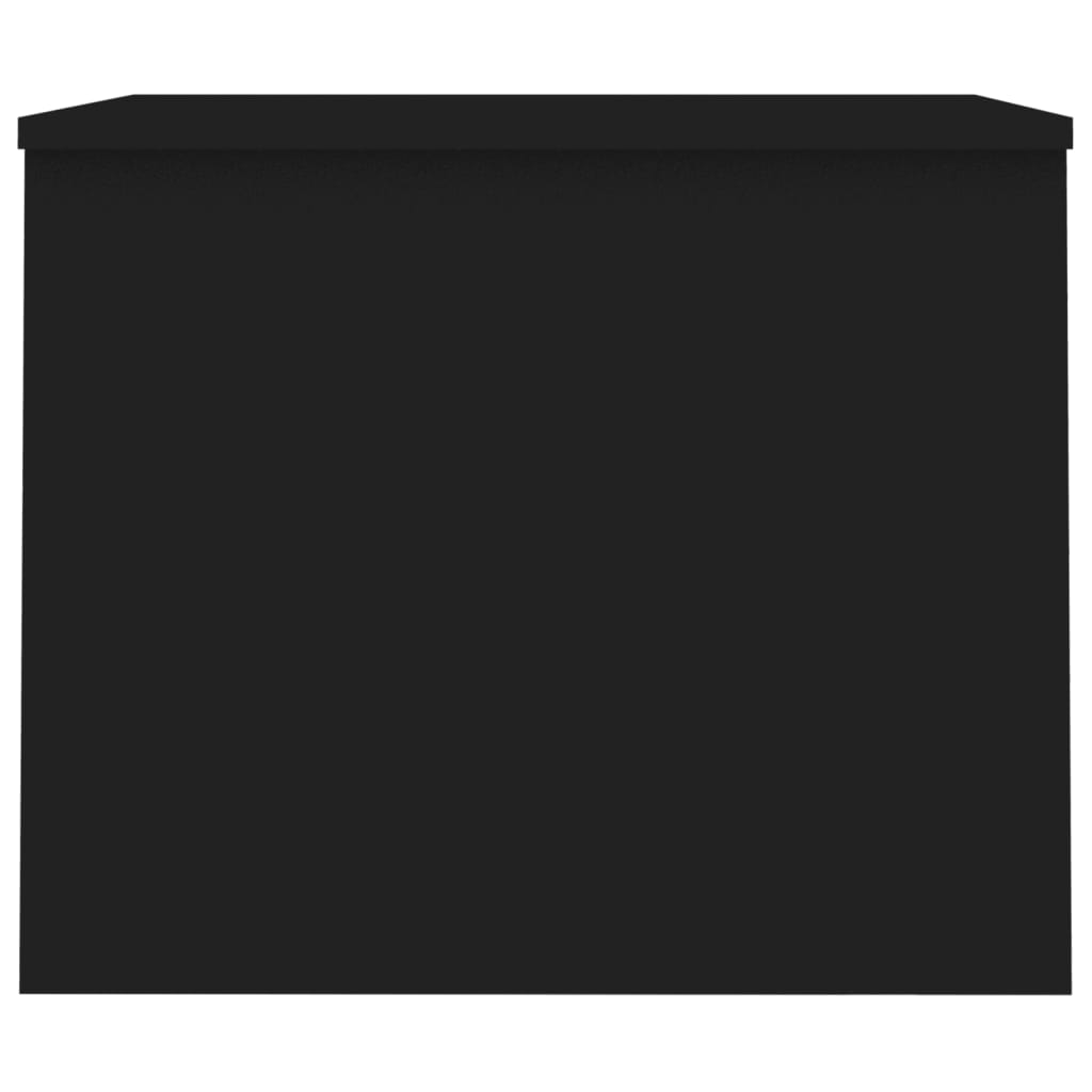 vidaXL Măsuță de cafea, negru, 80x50,5x41,5 cm, lemn prelucrat vidaXL Măsuță de cafea, negru, 80x50,5x41,5 cm, lemn prelucrat