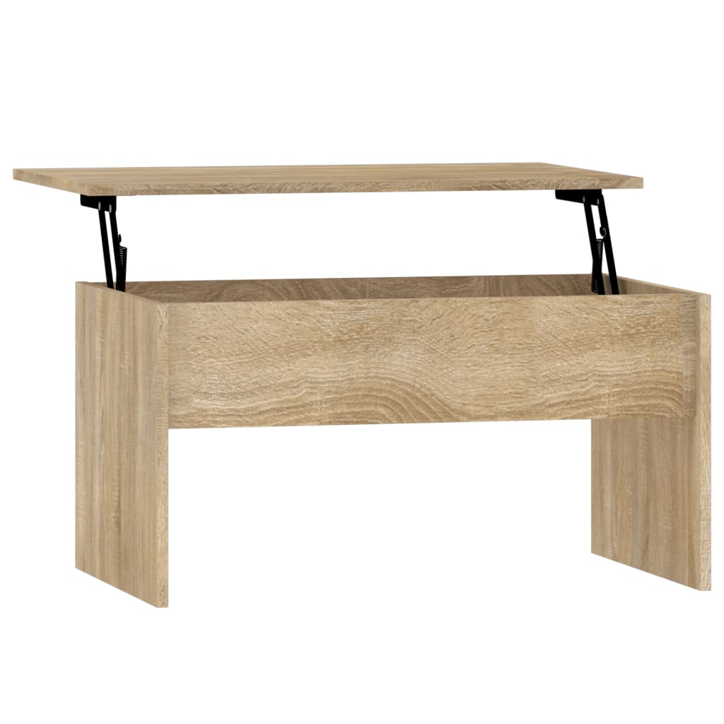 vidaXL Măsuță de cafea, stejar sonoma, 80x50,5x41,5 cm, lemn prelucrat vidaXL Măsuță de cafea, stejar sonoma, 80x50,5x41,5 cm, lemn prelucrat
