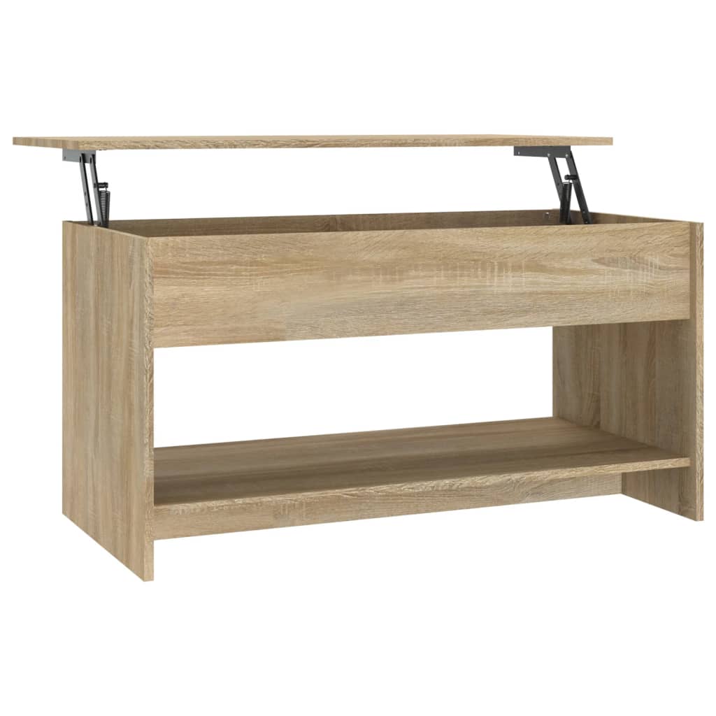 vidaXL Măsuță de cafea, stejar Sonoma, 102x50x52,5 cm, PAL vidaXL Măsuță de cafea, stejar Sonoma, 102x50x52,5 cm, PAL