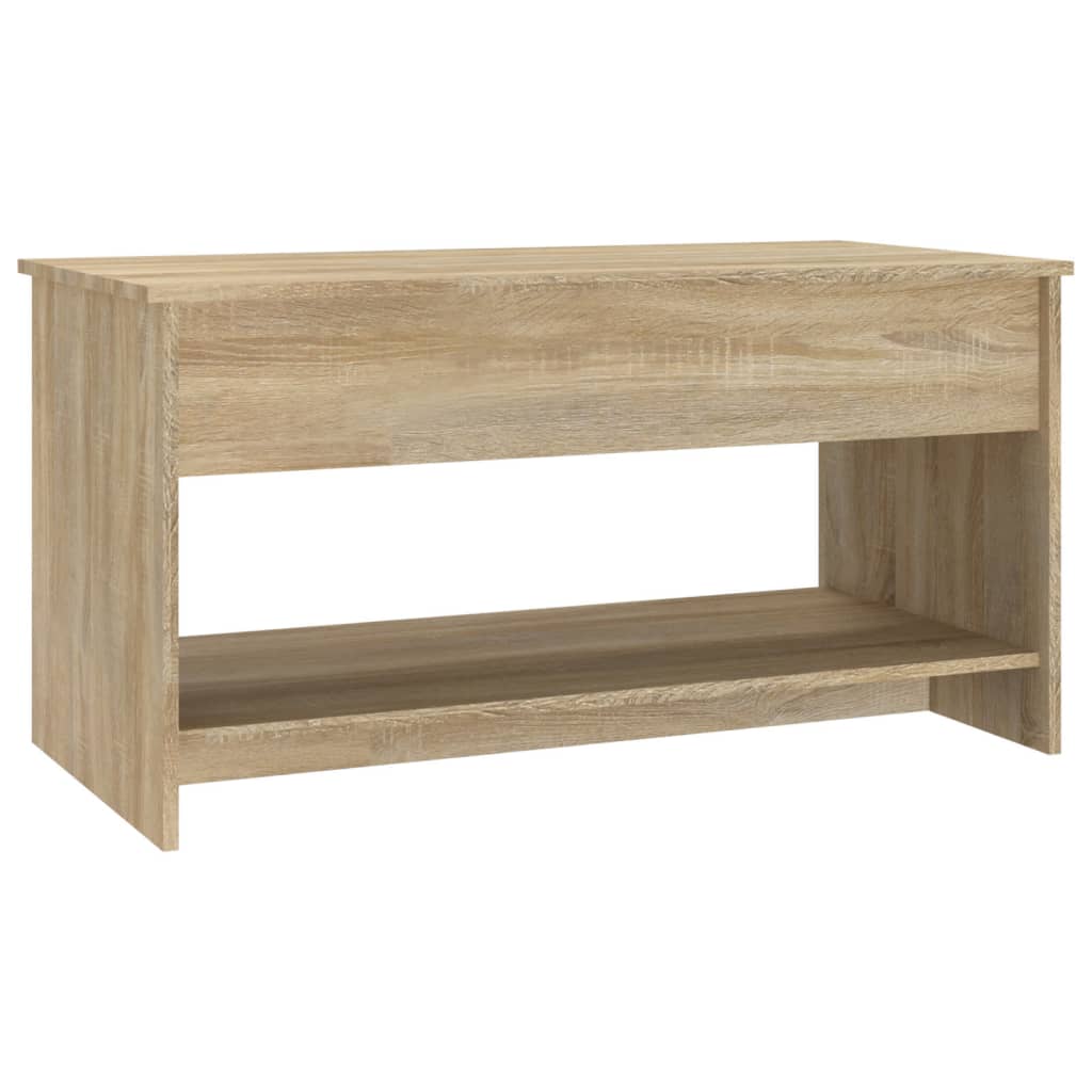 vidaXL Măsuță de cafea, stejar Sonoma, 102x50x52,5 cm, PAL vidaXL Măsuță de cafea, stejar Sonoma, 102x50x52,5 cm, PAL