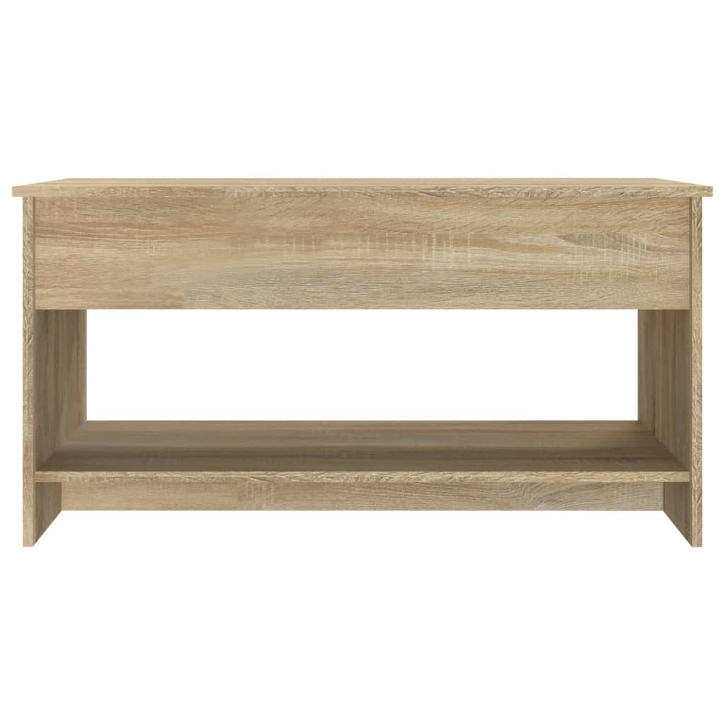 vidaXL Măsuță de cafea, stejar Sonoma, 102x50x52,5 cm, PAL vidaXL Măsuță de cafea, stejar Sonoma, 102x50x52,5 cm, PAL