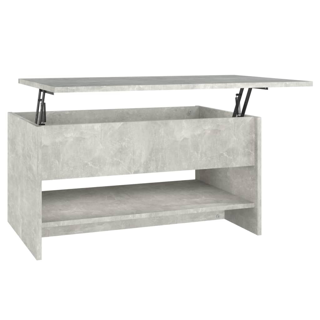 vidaXL Măsuță de cafea, gri beton, 80x50x40 cm, lemn compozit vidaXL Măsuță de cafea, gri beton, 80x50x40 cm, lemn compozit