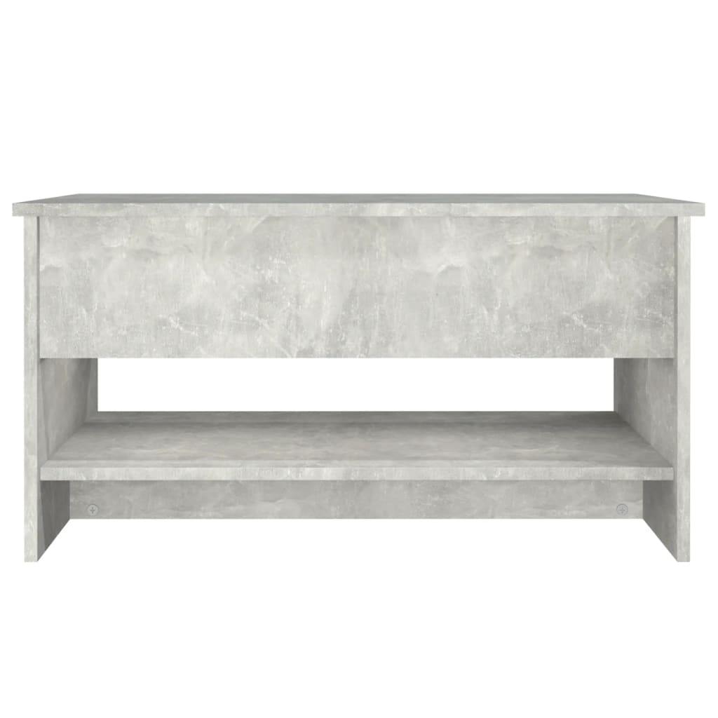 vidaXL Măsuță de cafea, gri beton, 80x50x40 cm, lemn compozit vidaXL Măsuță de cafea, gri beton, 80x50x40 cm, lemn compozit