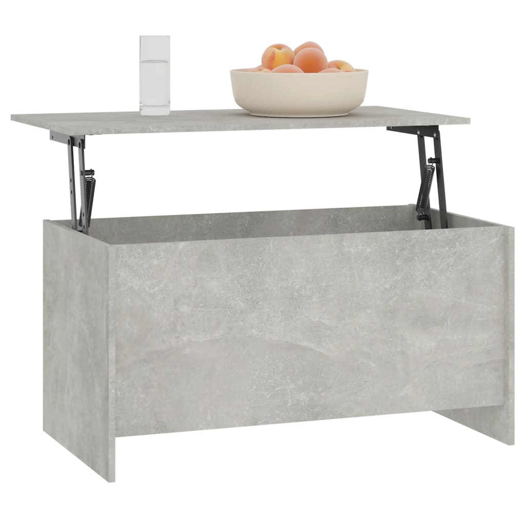 vidaXL Măsuță de cafea, gri beton, 102x55,5x52,5 cm, lemn prelucrat vidaXL Măsuță de cafea, gri beton, 102x55,5x52,5 cm, lemn prelucrat