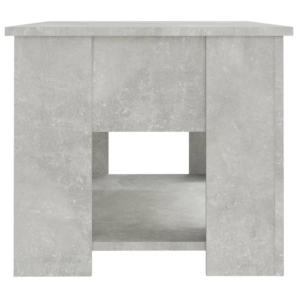 vidaXL Măsuță de cafea, gri beton, 79x49x41 cm, lemn prelucrat vidaXL Măsuță de cafea, gri beton, 79x49x41 cm, lemn prelucrat