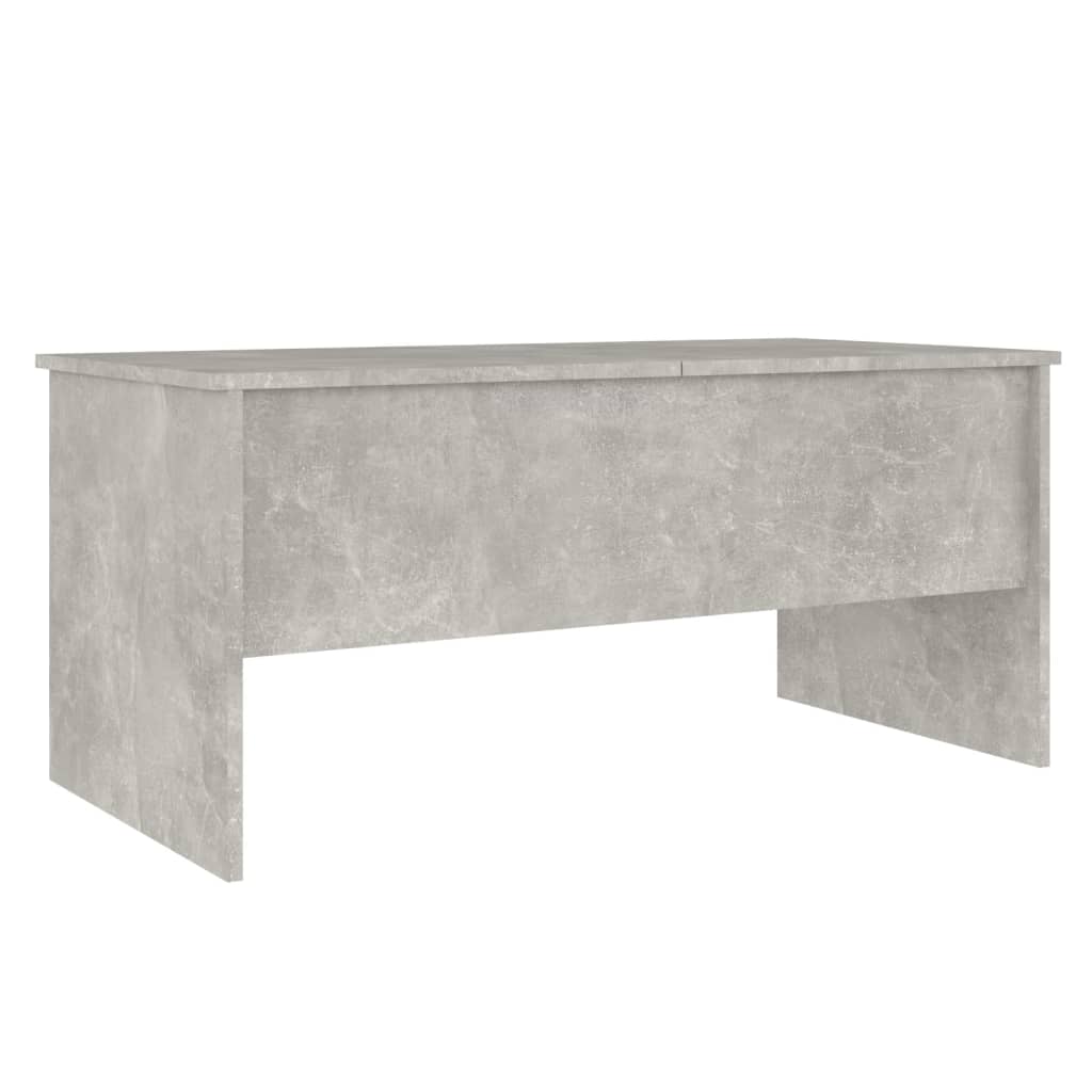 vidaXL Măsuță de cafea, gri beton, 102x50,5x46,5 cm, lemn prelucrat vidaXL Măsuță de cafea, gri beton, 102x50,5x46,5 cm, lemn prelucrat