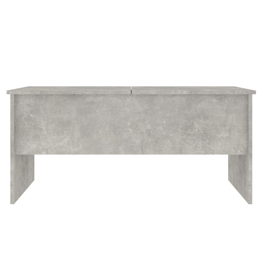 vidaXL Măsuță de cafea, gri beton, 102x50,5x46,5 cm, lemn prelucrat vidaXL Măsuță de cafea, gri beton, 102x50,5x46,5 cm, lemn prelucrat