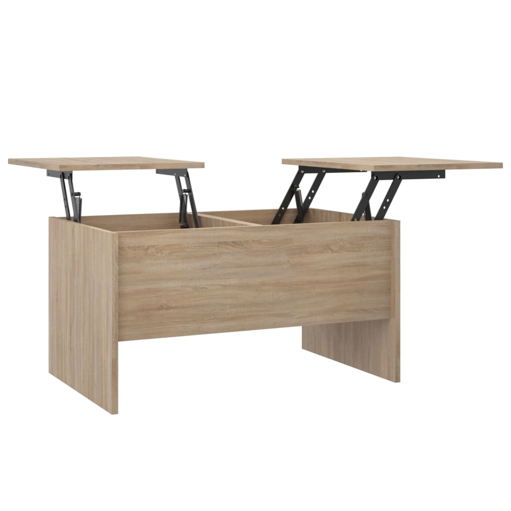 vidaXL Măsuță de cafea, stejar sonoma, 80x50x42,5 cm, lemn prelucrat vidaXL Măsuță de cafea, stejar sonoma, 80x50x42,5 cm, lemn prelucrat