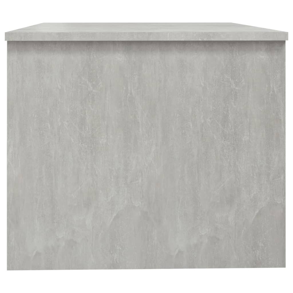 vidaXL Măsuță de cafea, gri beton, 80x50x42,5 cm, lemn prelucrat