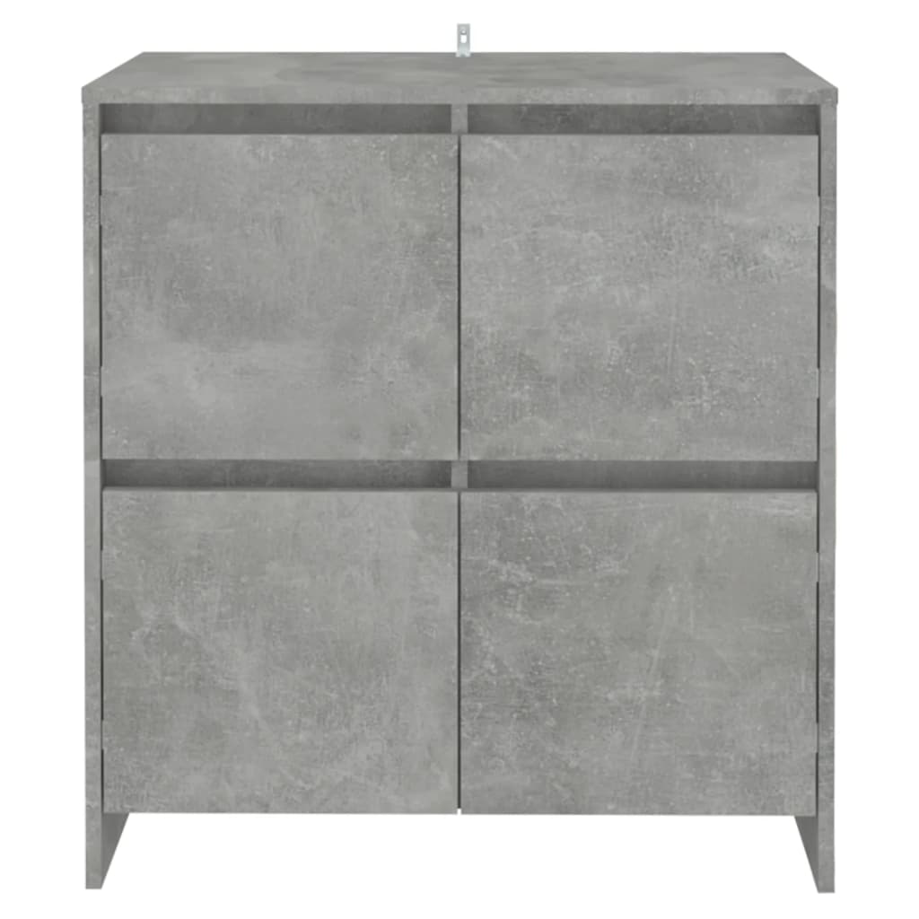 vidaXL Servantă, gri beton, 70x41x75 cm, lemn prelucrat vidaXL Servantă, gri beton, 70x41x75 cm, lemn prelucrat
