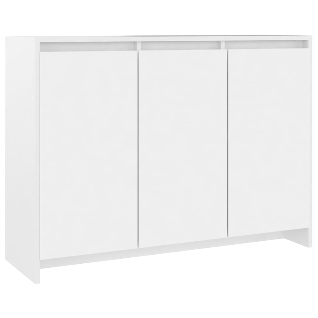 vidaXL Servantă, alb, 102x33x75 cm, PAL