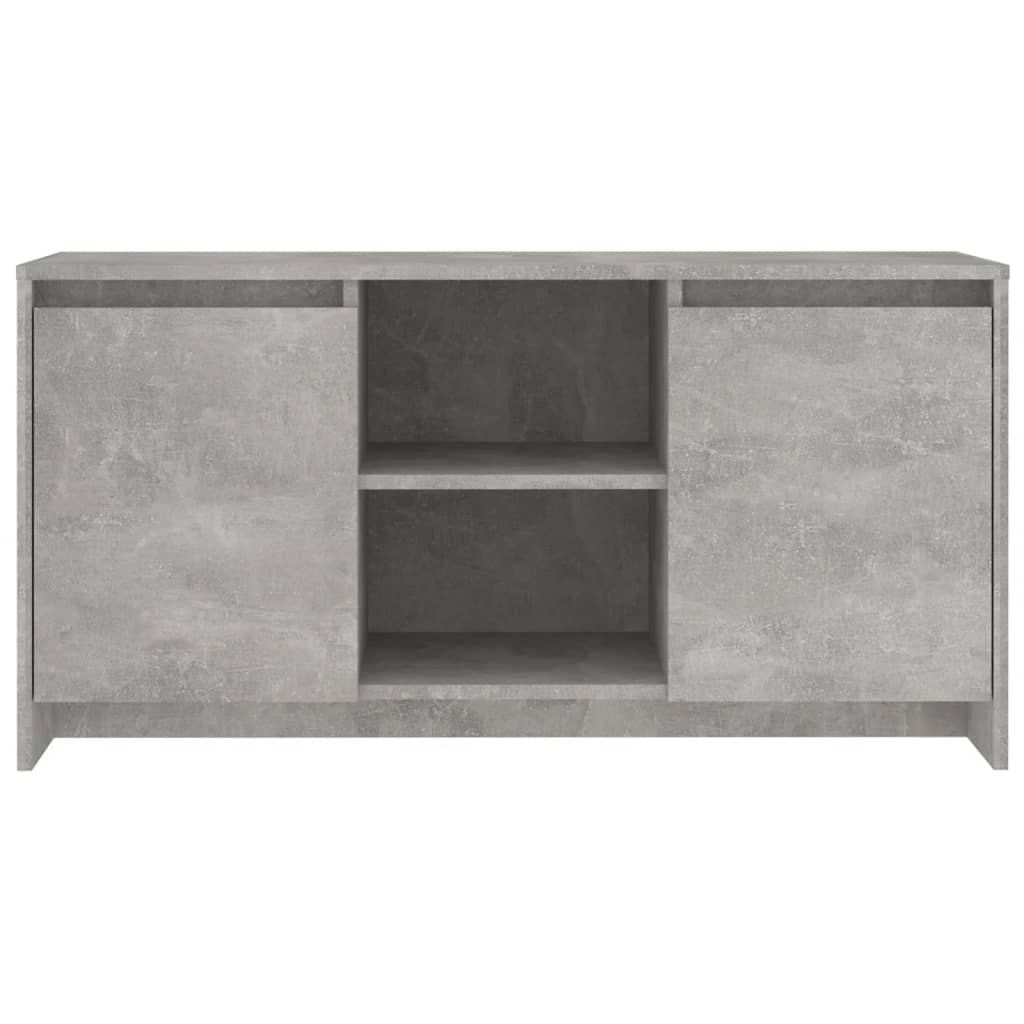 vidaXL Comodă TV, gri beton, 102x37,5x52,5 cm, PAL vidaXL Comodă TV, gri beton, 102x37,5x52,5 cm, PAL