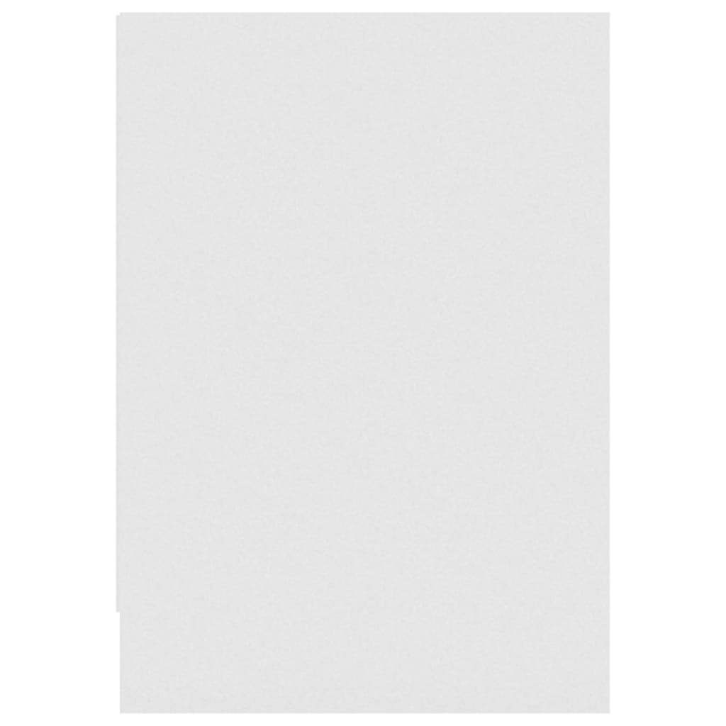 vidaXL Comodă TV, alb extralucios, 146,5x35x50 cm, PAL