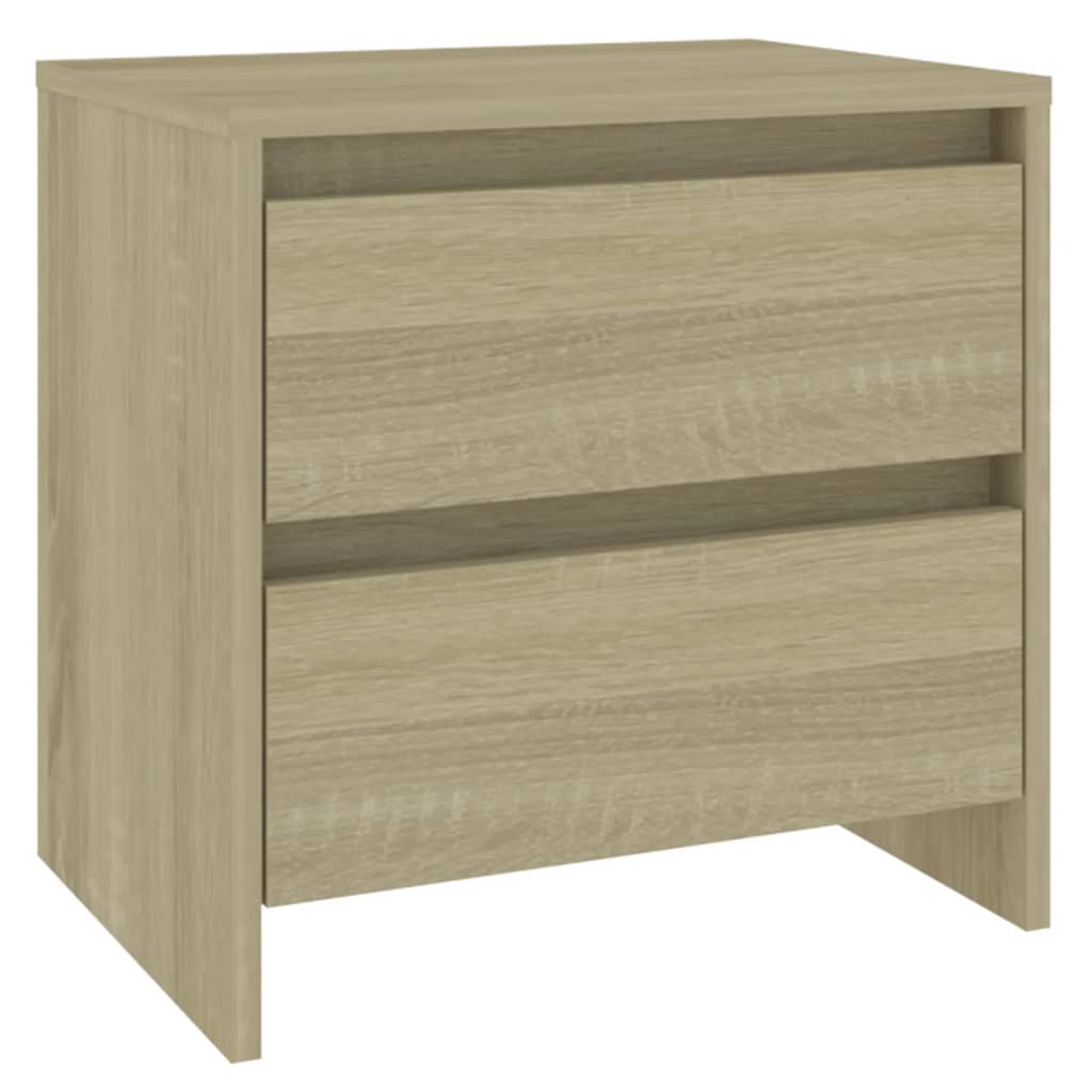 vidaXL Noptieră, stejar sonoma, 45x34,5x44,5 cm, PAL vidaXL Noptieră, stejar sonoma, 45x34,5x44,5 cm, PAL