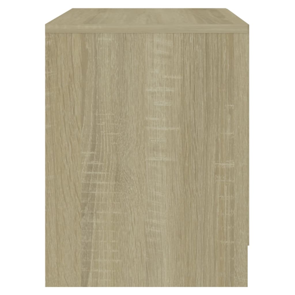 vidaXL Noptieră, stejar sonoma, 45x34,5x44,5 cm, PAL vidaXL Noptieră, stejar sonoma, 45x34,5x44,5 cm, PAL
