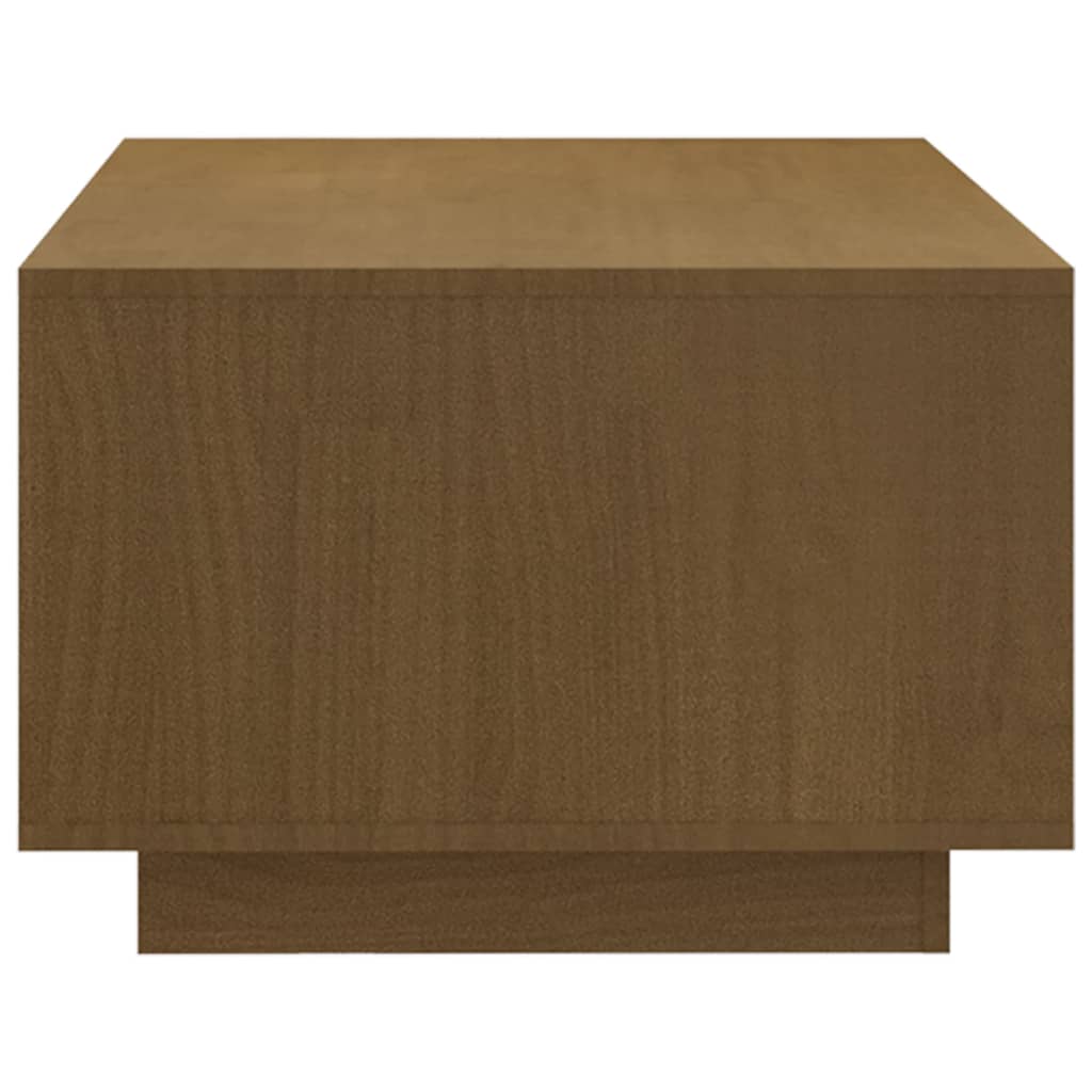 vidaXL Măsuță de cafea, maro miere, 110x50x33,5 cm, lemn masiv pin vidaXL Măsuță de cafea, maro miere, 110x50x33,5 cm, lemn masiv pin