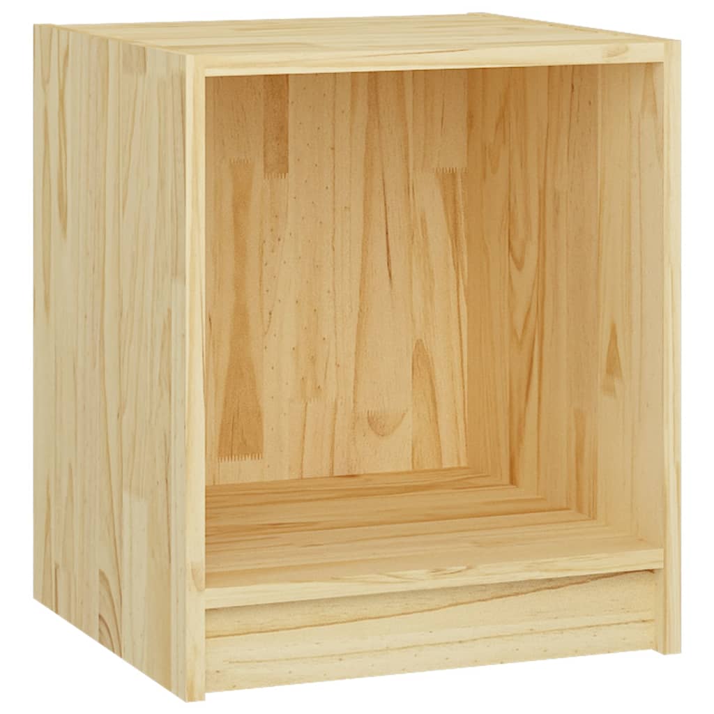 vidaXL Noptieră, 35,5x33,5x41,5 cm, lemn masiv de pin vidaXL Noptieră, 35,5x33,5x41,5 cm, lemn masiv de pin