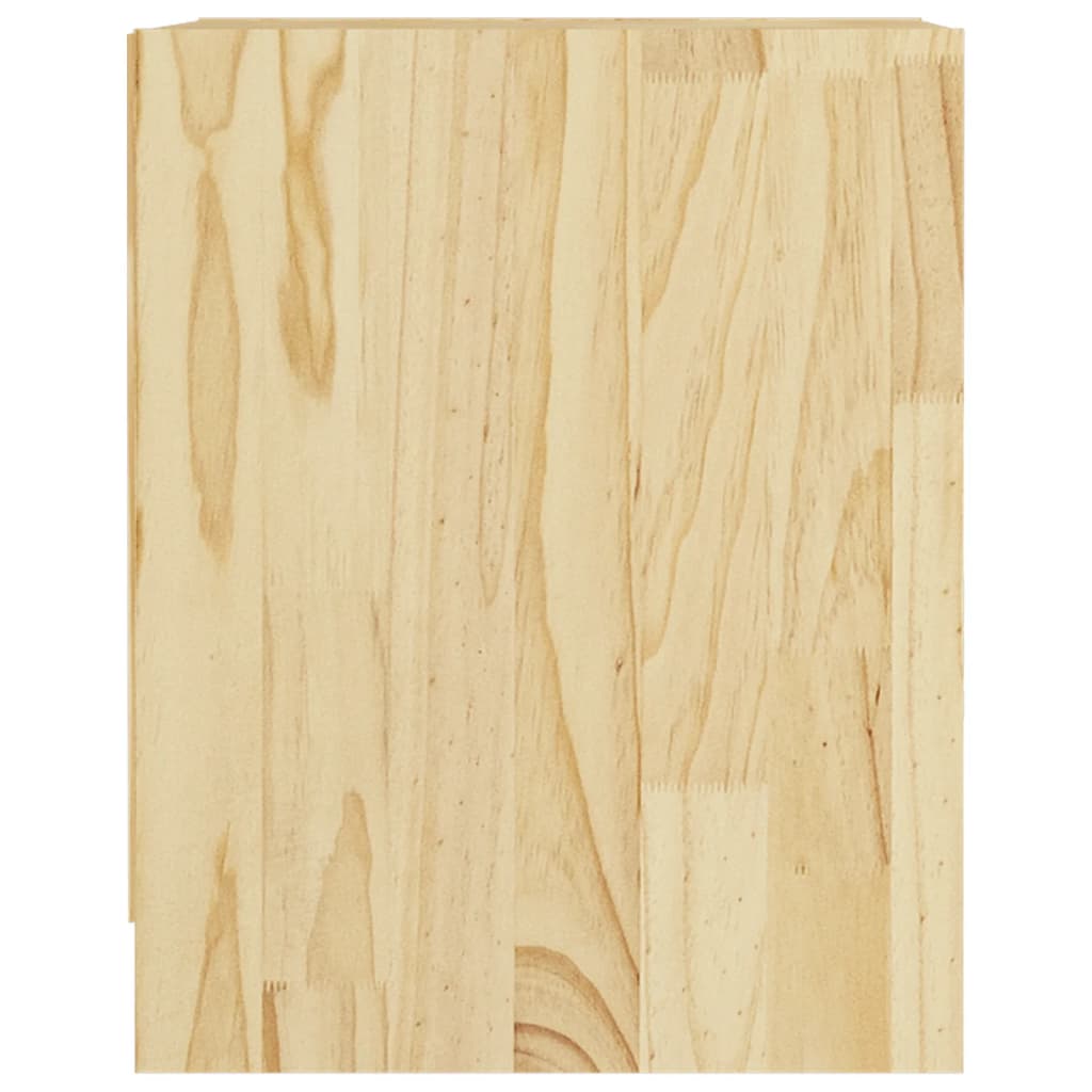 vidaXL Noptieră, 35,5x33,5x41,5 cm, lemn masiv de pin vidaXL Noptieră, 35,5x33,5x41,5 cm, lemn masiv de pin
