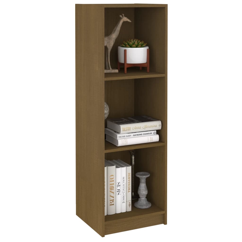 vidaXL Bibliotecă/Separator cameră, maro miere, lemn masiv de pin vidaXL Bibliotecă/Separator cameră, maro miere, lemn masiv de pin