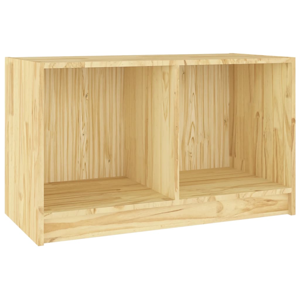 vidaXL Comodă TV, 70x33x42 cm, lemn masiv de pin