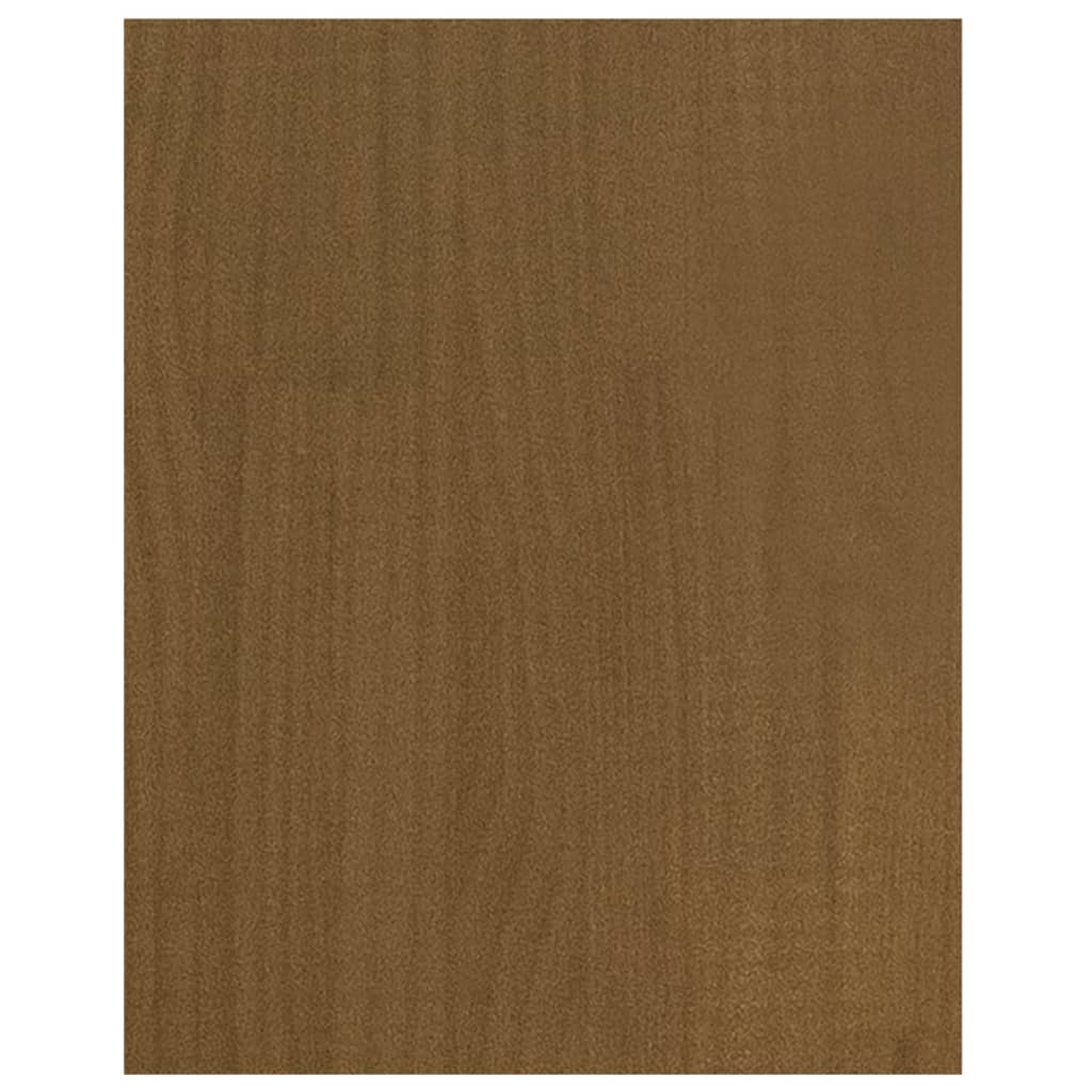 vidaXL Comodă TV, maro miere, 70x33x42 cm, lemn masiv de pin vidaXL Comodă TV, maro miere, 70x33x42 cm, lemn masiv de pin