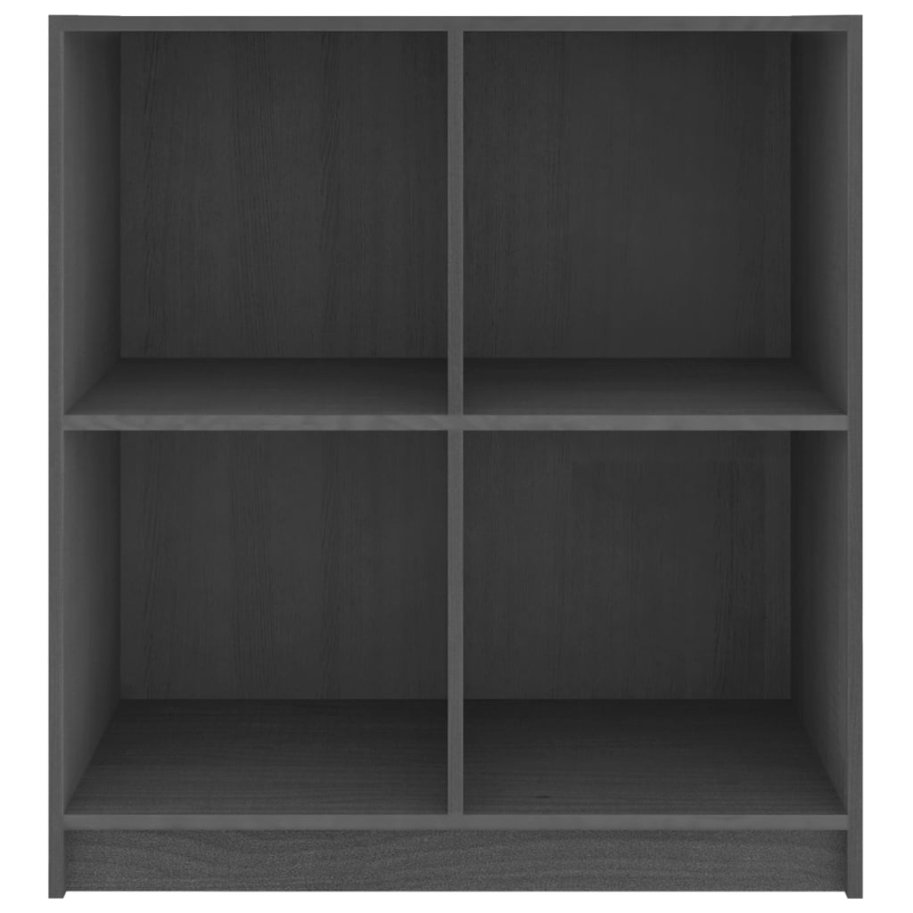 vidaXL Servantă, gri, 70x33x76 cm, lemn de pin