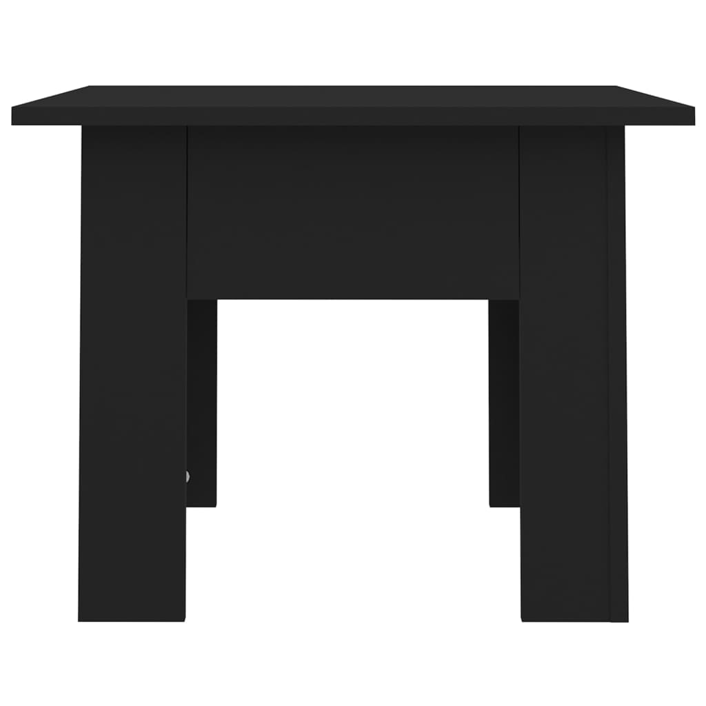 vidaXL Măsuță de cafea, negru, 55x55x42 cm, lemn prelucrat vidaXL Măsuță de cafea, negru, 55x55x42 cm, lemn prelucrat