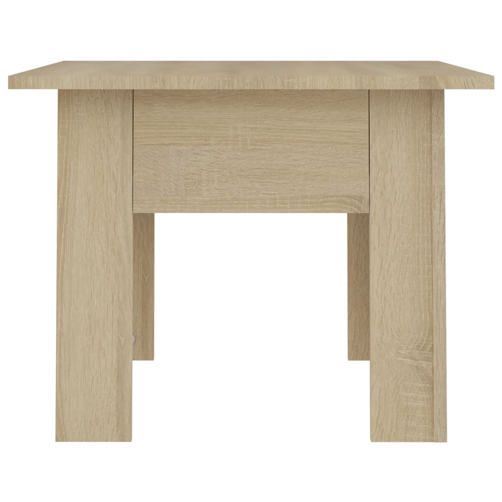 vidaXL Măsuță de cafea, stejar sonoma, 55x55x42 cm, lemn prelucrat vidaXL Măsuță de cafea, stejar sonoma, 55x55x42 cm, lemn prelucrat