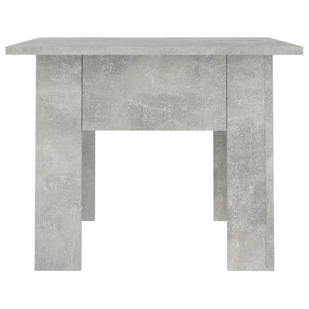 vidaXL Măsuță de cafea, gri beton, 55x55x42 cm, lemn prelucrat vidaXL Măsuță de cafea, gri beton, 55x55x42 cm, lemn prelucrat