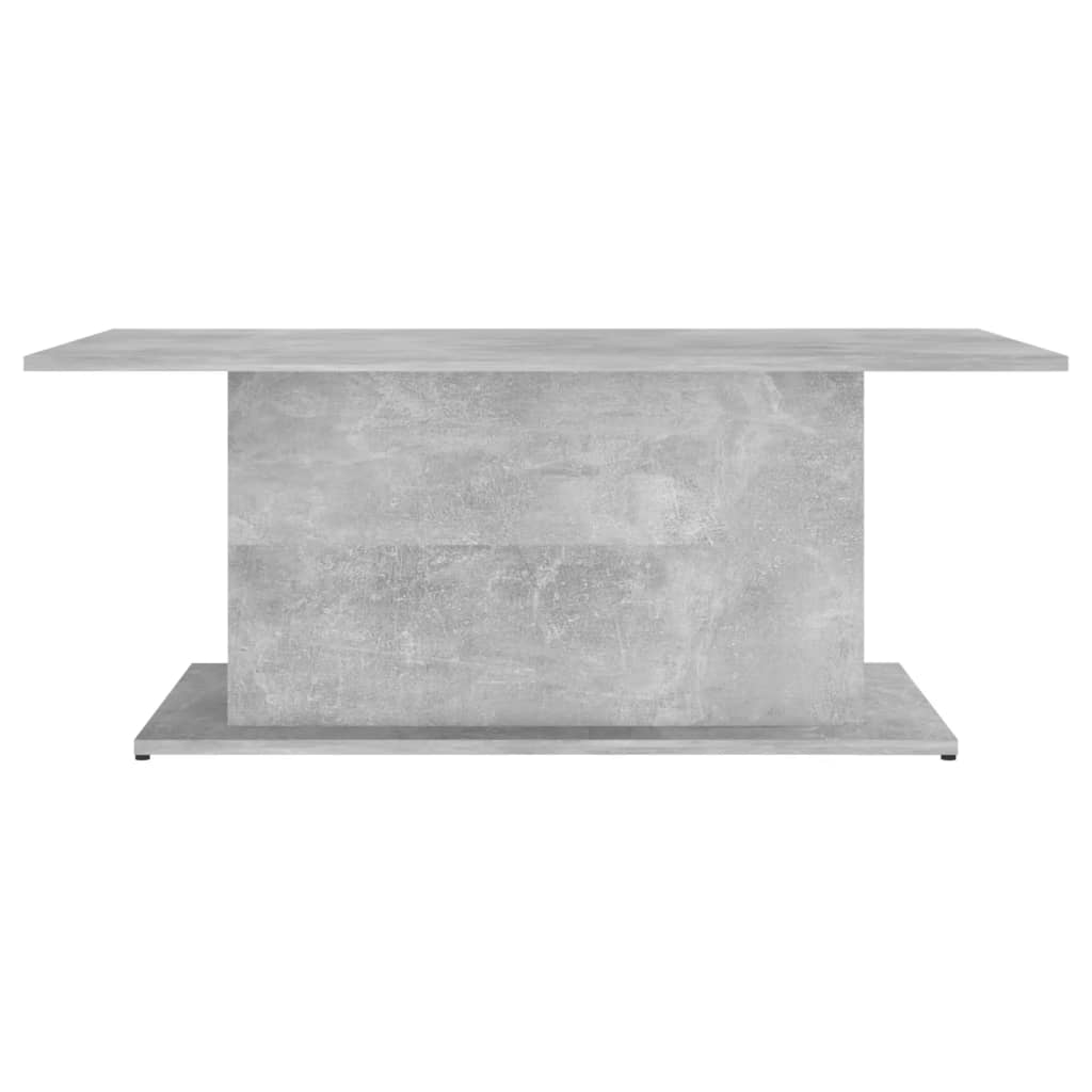 vidaXL Măsuță de cafea, gri beton, 102x55,5x40 cm, lemn prelucrat