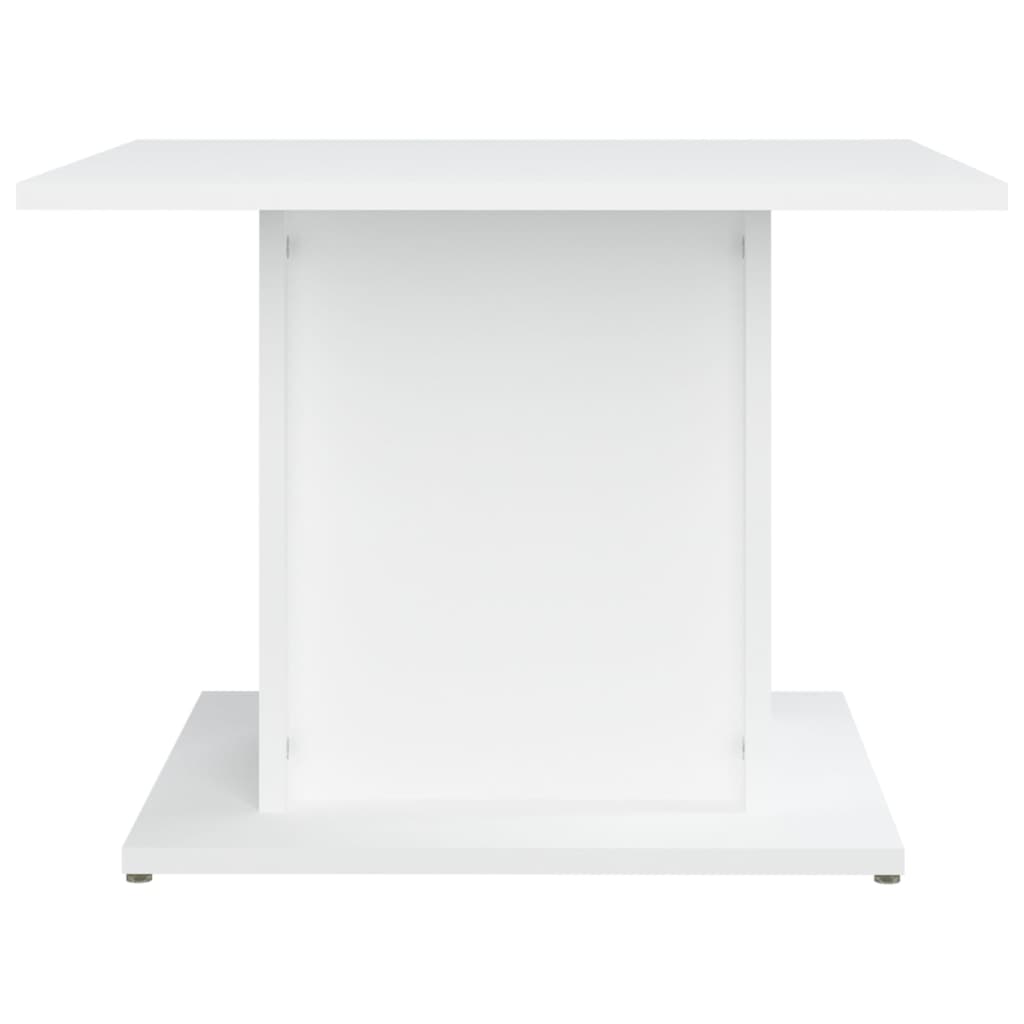 vidaXL Măsuță de cafea, alb, 55,5x55,5x40 cm, lemn prelucrat
