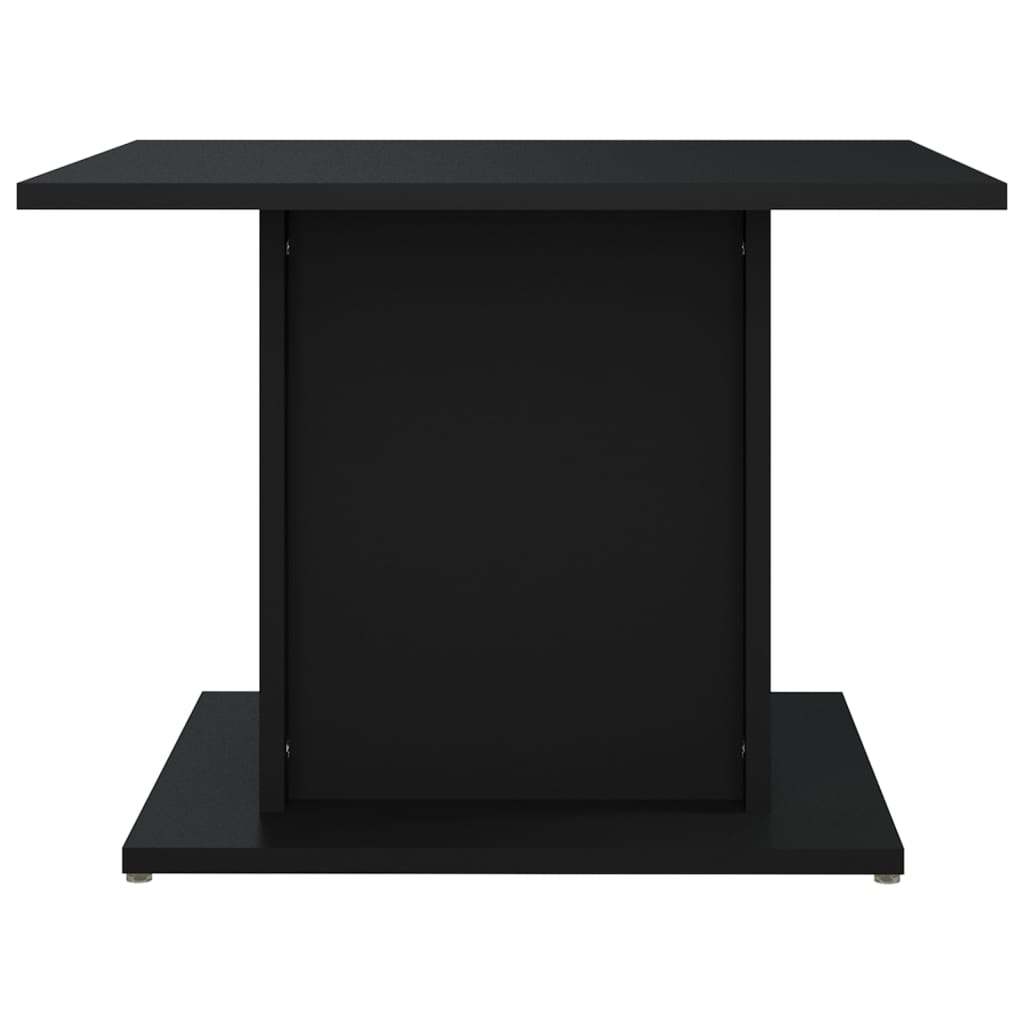 vidaXL Masă de cafea, negru, 55,5x55,5x40 cm, lemn compozit