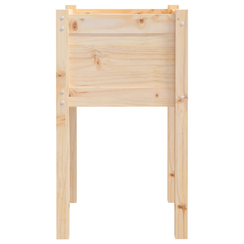 vidaXL Jardiniere de grădină, 2 buc., 40x40x70 cm, lemn masiv de pin vidaXL Jardiniere de grădină, 2 buc., 40x40x70 cm, lemn masiv de pin