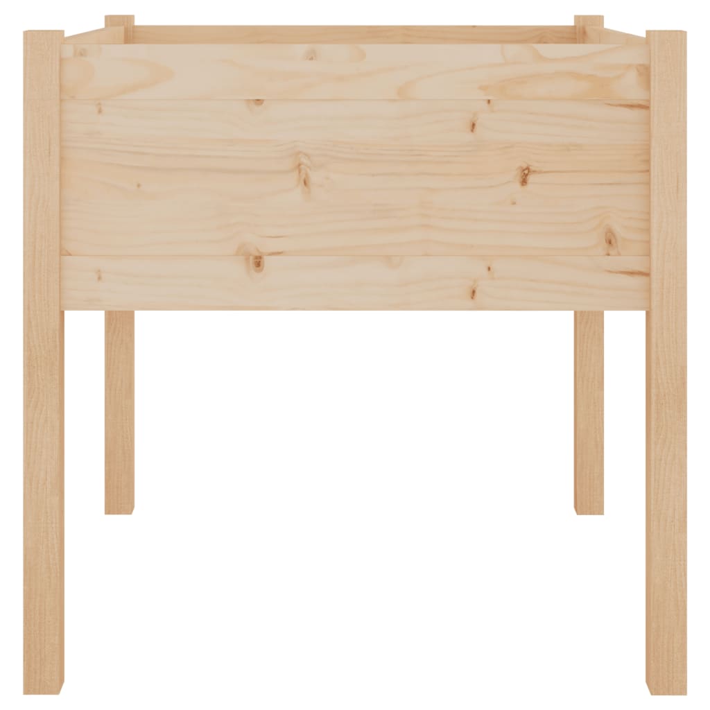 vidaXL Jardinieră de grădină, 70x70x70 cm, lemn masiv de pin vidaXL Jardinieră de grădină, 70x70x70 cm, lemn masiv de pin