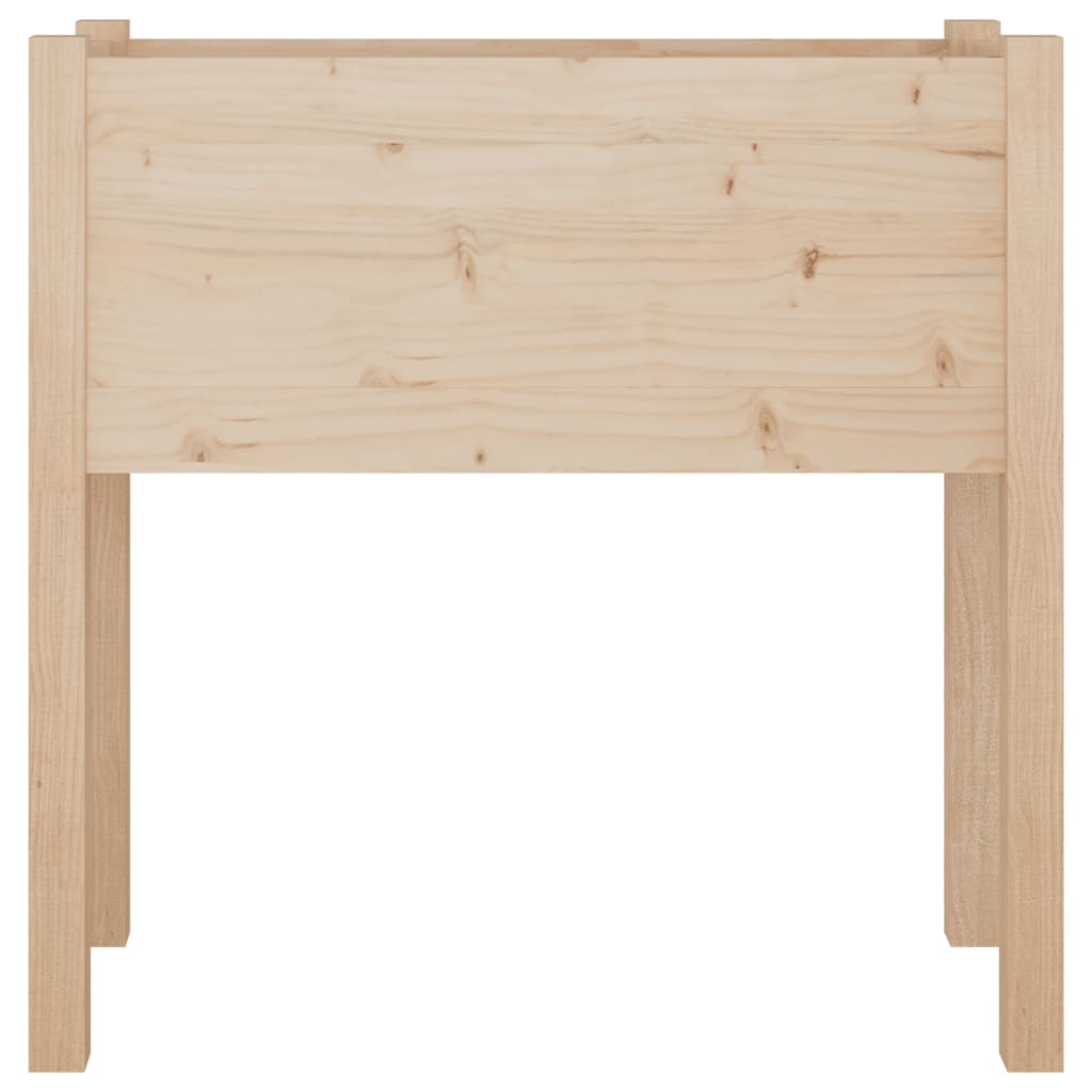 vidaXL Jardiniere de grădină, 2 buc., 70x31x70 cm, lemn masiv de pin
