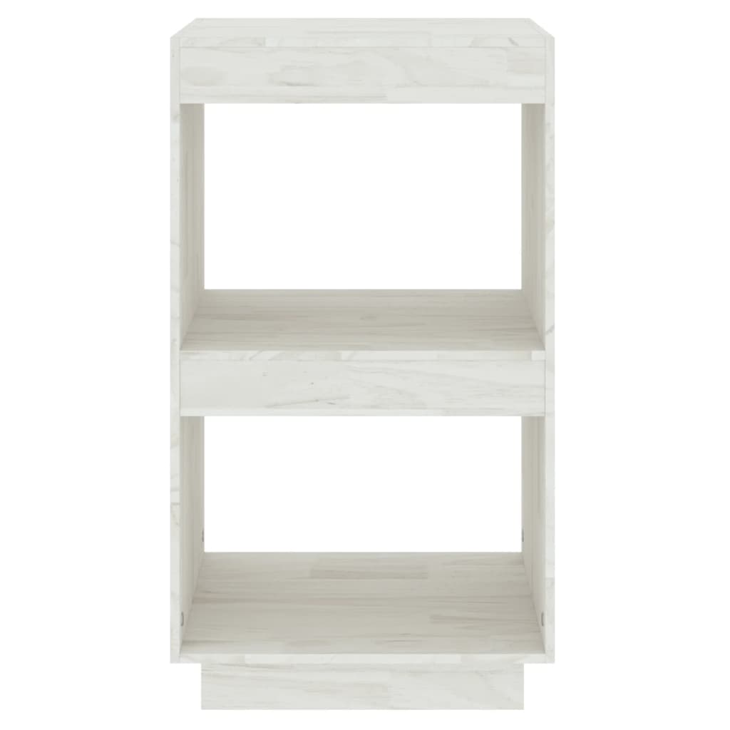 vidaXL Bibliotecă, alb, 40x30x71 cm, lemn masiv de pin vidaXL Bibliotecă, alb, 40x30x71 cm, lemn masiv de pin