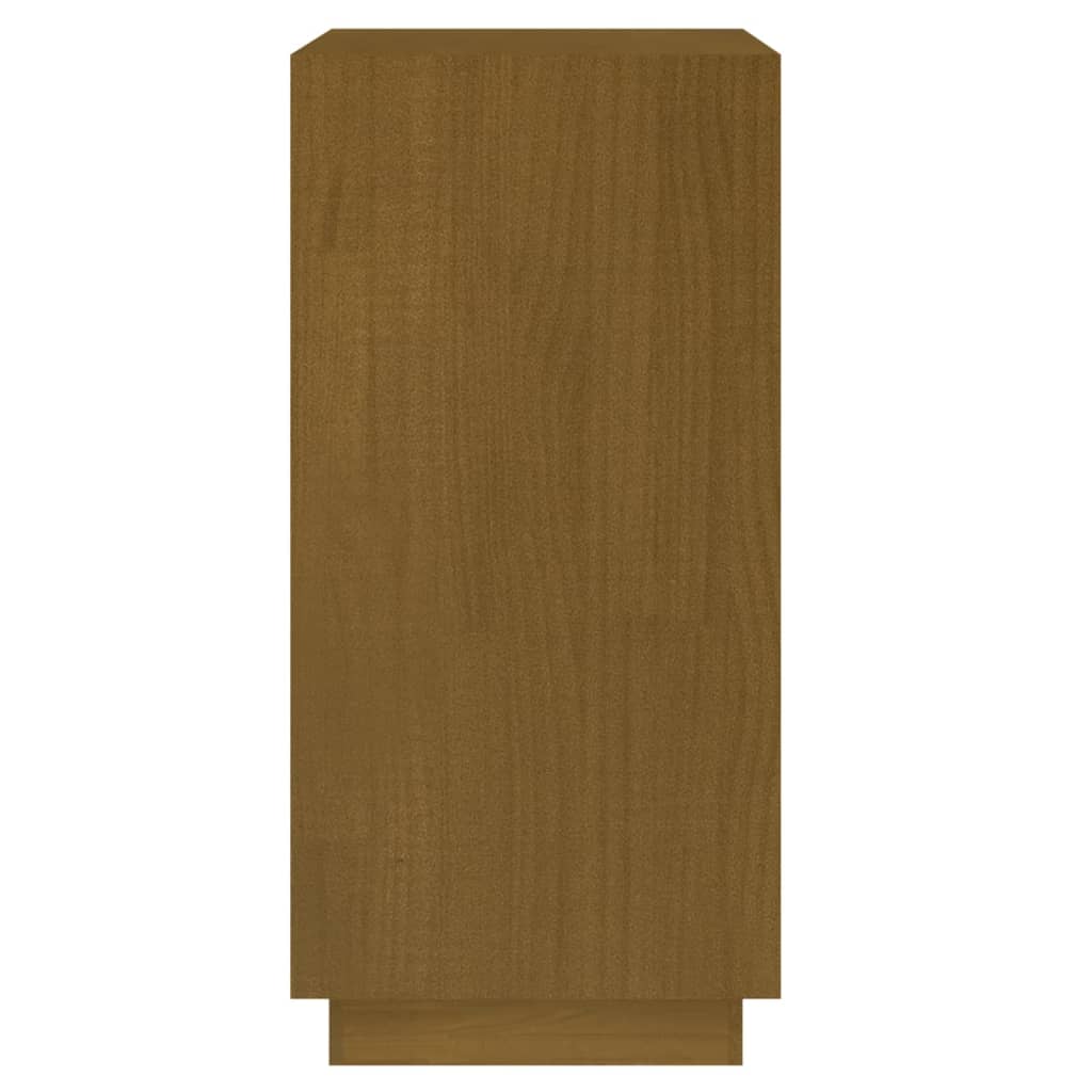 vidaXL Raft pentru cărți, maro miere, 40x35x71 cm, lemn masiv de pin vidaXL Raft pentru cărți, maro miere, 40x35x71 cm, lemn masiv de pin